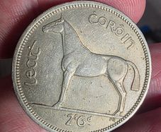 1959 irish half crown