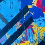 Original signed mix media painting by New York artist Bobby Kareem Hill Image 5