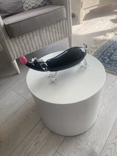 Fabulous Quirky Hand Made Glass Sausage Dog