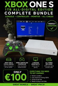 Xbox One S Digital & Tv Bundle