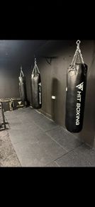 Boxing bags and brackets