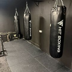 Boxing bags and brackets