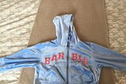 Fab Barbie Velour Hoodie age 18-24 months