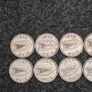 Irish Eire Threepence Leat Reul hare collection FULL DATE RUN 1942 to 1968. Image 8