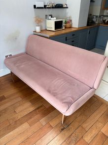 FREE Pink Sofa For Props / Upcycling / Parts - NOT Suitable for Sitting