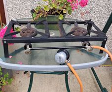 Butane Double ring cooker