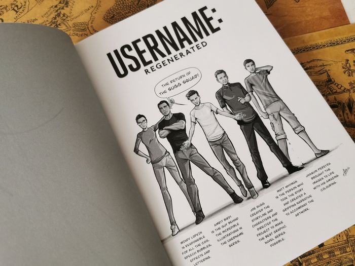 Username: Regenerated ! Hand Signed by an Author ! AUTOGRAPH ! 2016 !2016 by Hodder & Stoughton !