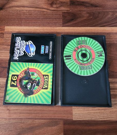 Sega Saturn Alien Trilogy and Sega Worldwide Soccer 97