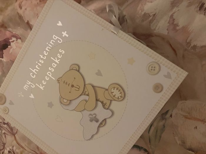 Christening Keepsake Box