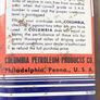 Vintage Columbia 1950's / 60's 5L Oil Tin Image 8