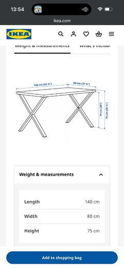 table / ikea