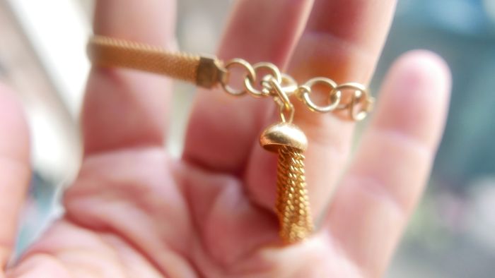 Vintage Gold Tone ANNA Bracelet 17cm