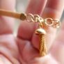 Vintage Gold Tone ANNA Bracelet 17cm Image 4