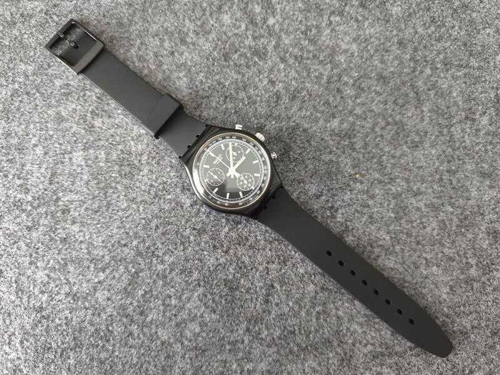 Rare Vintage Swatch Chrono Black Friday SCB100