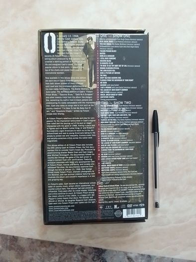 Johnny Cash 2CD + DVD Boxset - At Folsom Prison