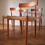Danish Teak Dining Chairs by Arne Hovmand-Olsen for Mogens Kold, Circa 1960s Mid Century Vintage Retro Image 7