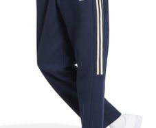 Adidas blue Tiro joggers, size S