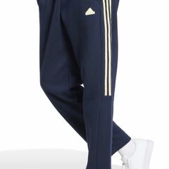 Adidas blue Tiro joggers, size S