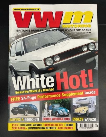 VW VWM Motoring and World Sports Cars Magazines