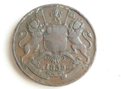 Half anna 1835