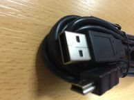 main image for ad Standard USB 2.0 A Male to Mini B 5 pin Data Cable Lead Black