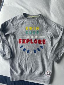 2x Fearne Cotton grey kids jumpers