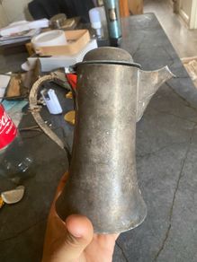 1800s pewter jug