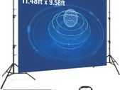 Heavy Duty Photography Backdrop Stand Adjustable Background Support System