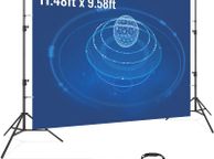 main image for ad Heavy Duty Photography Backdrop Stand Adjustable Background Support System