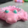 Pink Alligator Float for Beachcomber with Aqua Spots Baby Seaponies Sea MLP G1 My Little Pony Accessories Image 6