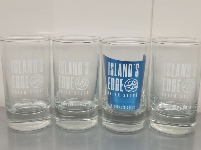 Island's Edge Set of 4 Glasses