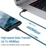 15W USB Fast Adapter Charger Plug for Samsung, BabbleCom USB Mains Wall Charger with Type C Cable 2M for Samsung Galaxy S22/S20/Note10/Note10+/Note9/Note8/S10/S9/S9 Plus/S8/S8 Plus/S7/A71/A53/A52/A13 Image 4