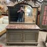 Very nice old French washstand with mirror Image 4