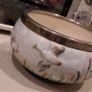 Antique Shorter & Son Staffordshire 7" hand painted Ceramic Ducks Bowl with Silver Rim Image 7