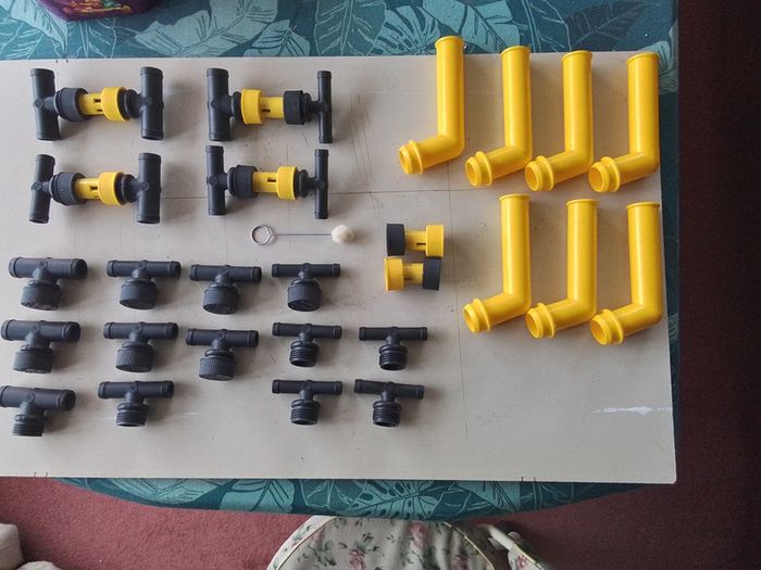 Collection Of Plastic Fittings.