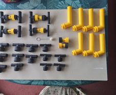 Collection Of Plastic Fittings.
