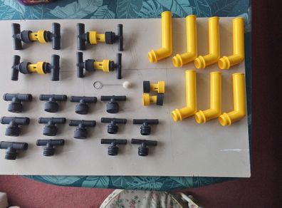 Collection Of Plastic Fittings.