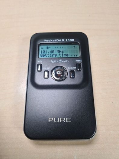 Pure Pocket Dab 1500 Radio Portable Pocket Dab Fm