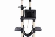 146cm Velvet Cat Tree Scratcher Post (FREE P&amp;P)