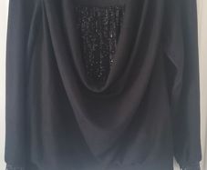 Black top with sequins