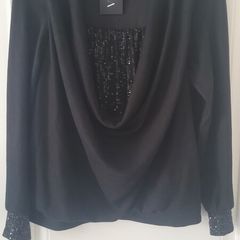Black top with sequins