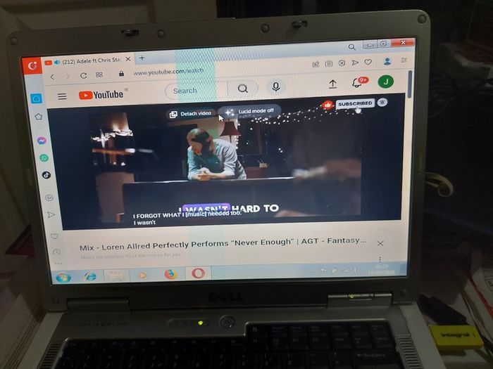 Vintage Dell Inspiron 1501, Mobile AMD Sempron Processor 3500 +, 1.8GHz, 1GB Ram, 120GB HDD, Windows 7, Chrome, Opera, Firefox and VLC
