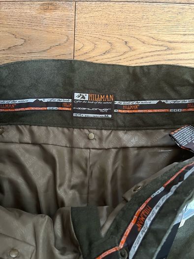 Hillman Highlander hunting shooting fishing waterproof windproof trousers