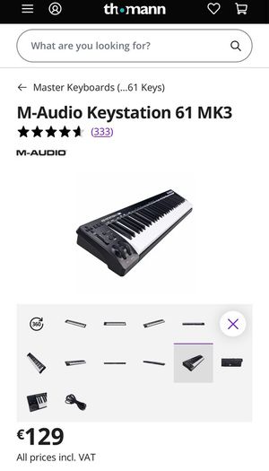 Midi keyboard and stand 50 cheaper than new