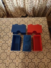 Lego 1 x 2 Storage Boxes