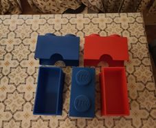 Lego 1 x 2 Storage Boxes