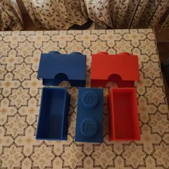 Lego 1 x 2 Storage Boxes
