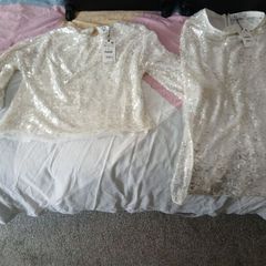 womens skirt and top