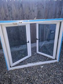 pvc double glazed window