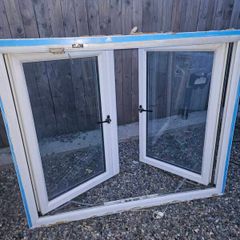 pvc double glazed window